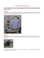 Chế bộ hẹn giờ tự tắt điện khi sạc pin...