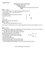 Đề Thi HSG LÝ 7 - Có đáp án