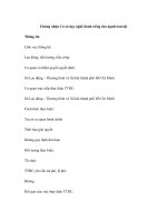 Chứng nhận Cơ sở dạy nghề dành riêng cho người tàn tật pptx