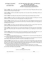 de+dap an HSG 10 - Vinh phuc