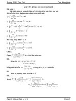 tích phân hàm vô tỉ rất hay