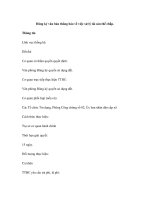 Đăng ký văn bản thông báo về việc xử lý tài sản thế chấp. pdf