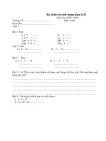 DE KIEM TRA GIUA KI 2 NĂM HOC:2009-2010