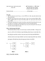 ĐỀ TIN HỌC TRẺ KC - 1999
