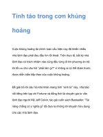 Tỉnh táo trong cơn khủng hoảng pdf