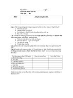 ĐỀ KIỂM TRA VĂN 8-TIẾT 113