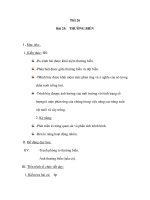 Giáo án sinh 9 - Tiết 26 Bài 25: THƯỜNG BIẾN pps