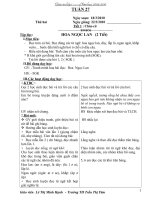 giáo án lớp 1 tuần 27