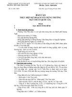 BÁO CAO XÂY DỰNG TRƯỜNG CHUẨN