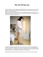 Đủ cân để làm mẹ docx