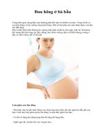 Đau hông ở bà bầu ppsx