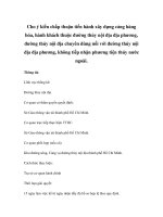 Cho ý kiến chấp thuận tiến hành xây dựng cảng hàng hóa, hành khách thuộc đường thủy nội địa địa phương, đường thủy nội địa chuyên dùng nối với đường thủy nội địa địa phương, không tiếp nhận phương tiện thủy nước ngoài. ppsx