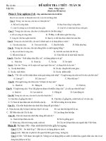 KT Tiếng Việt 6 - tuần 30