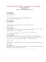 Đề vào 10 chyuên toán (đề 29)