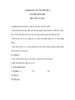 Giáo án Sinh 7 - CÁC NGÀNH GIUN NGÀNH GIUN DẸP ppt