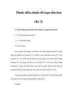 Thuốc điều chỉnh rối loạn tiêu hoá (Kỳ 2) pps