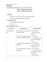 Bài soạn tin học - Tiểu học