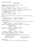 Đề tham khảo HK2 09-10 Văn 9