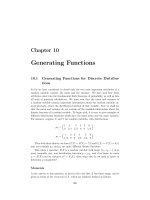 Introduction to Probability - Chapter 10 pptx