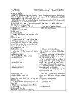 Tập đọc: Trong quán ăn ba cá sấu