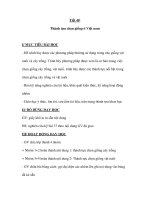 Sinh học 9 - Tiết 40: Thành tựu chọn giống ở Việt nam doc