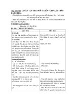 TLV: Trao đổi ý kiến với người thân