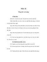 Giáo án Công nghệ lớp 9 - Tổng kết và ôn tập ppt