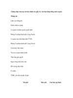 Chứng thực bản sao từ bản chính các giấy tờ, văn bản bằng tiếng nước ngoài. ppt