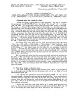 CHUONG T RINH HANH DONG CD