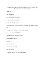 Đăng ký thay đổi người đại diện theo pháp luật của hợp tác xã, danh sách Ban quản trị, ban kiểm soát hợp tác xã ppt