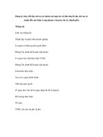 Đăng ký thay đổi địa chỉ trụ sở chính của hợp tác xã khi chuyển địa chỉ trụ sở chính đến nơi khác trong phạm vi huyện, thị xã, thành phố. potx