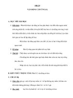 Giáo án Sinh 11 (NC) - VẬN ĐỘNG CẢM ỨNG (tt) pdf