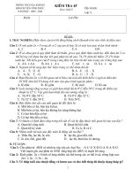 Kiểm tra 45'''' (HKII năm học 2009-2010)