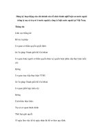 Đăng ký hoạt động của chi nhánh của tổ chức hành nghề luật sư nước ngoài (công ty mẹ có trụ sở ở nước ngoài); công ty luật nước ngoài tại Việt Nam pdf