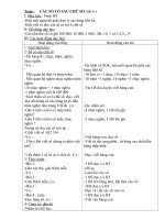 Toán lớp 4 đủ cả học kì I Chuẩn KTKN