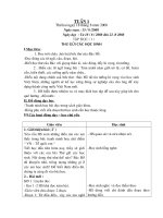 Giao án 5  đủ các môn