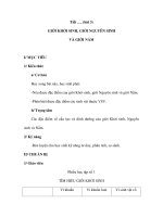 Sinh học 10 nâng cao - GIỚI KHỞI SINH, GIỚI NGUYÊN SINH VÀ GIỚI NẤM ppsx