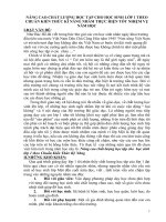 Báo cáo việc làm mói trong năm học 2009-2010