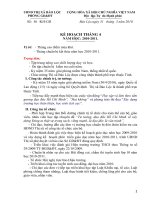 Kế hoạch tháng 4 (PGD)