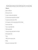 Cấp giấy phép hoạt động các công trình Khí tượng Thủy văn chuyên dùng. ppt