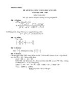 Đề Thi HSG Toán 7 - Có đáp án