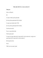 Thẩm định thiết kế cơ sở dự án nhóm B, C potx