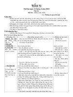 GIÁO ÁN LỚP 4.TUẦN 31.CKT