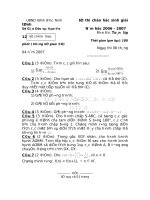 De va DA HSG Tinh Bac Ninh 2006-2007