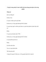 Cấp giấy chứng nhận tổ chức đủ điều kiện họat động giám định sở hữu công nghiệp potx