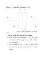 thiết kế quy trình công nghệ gia công chi tiết dạng càng, chương 4 pot
