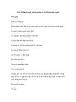 Thay đổi ngành nghề doanh nghiệp có vốn đầu tư nước ngoài pptx