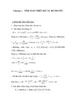 tính toán thiết kế hệ thống dẫn động cơ khí, chương 2 potx