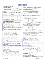 ĐỀ CƯƠNG ÔN TẬP HKII_TOÁN 9