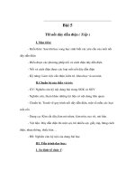 Giáo án Công nghệ lớp 9 - TH nối dây dẫn điện ( Tiếp ) pdf